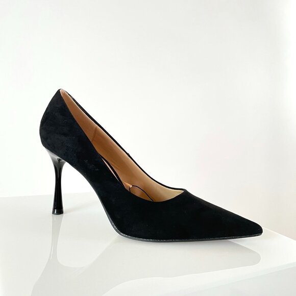 Feminine | NWT! 2.5” Zara Black Classic Pump | Wardrobe Staple | Kitten Heel 41 - Picture 1 of 14